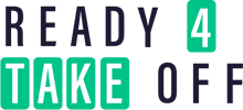 Ready 4 Take Off - Logo