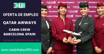 Ready 4 Take Off - Qatar Airways busca Tripulantes de Cabina de Pasajeros