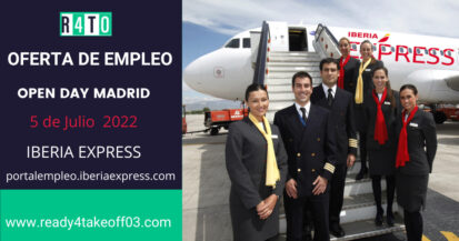 Ready 4 Take Off - Iberia Express, Open day: Madrid 5 de Julio 2022