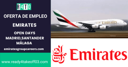Ready 4 Take Off - EMIRATES CABIN CREW OPEN DAYS  SPAIN 2023