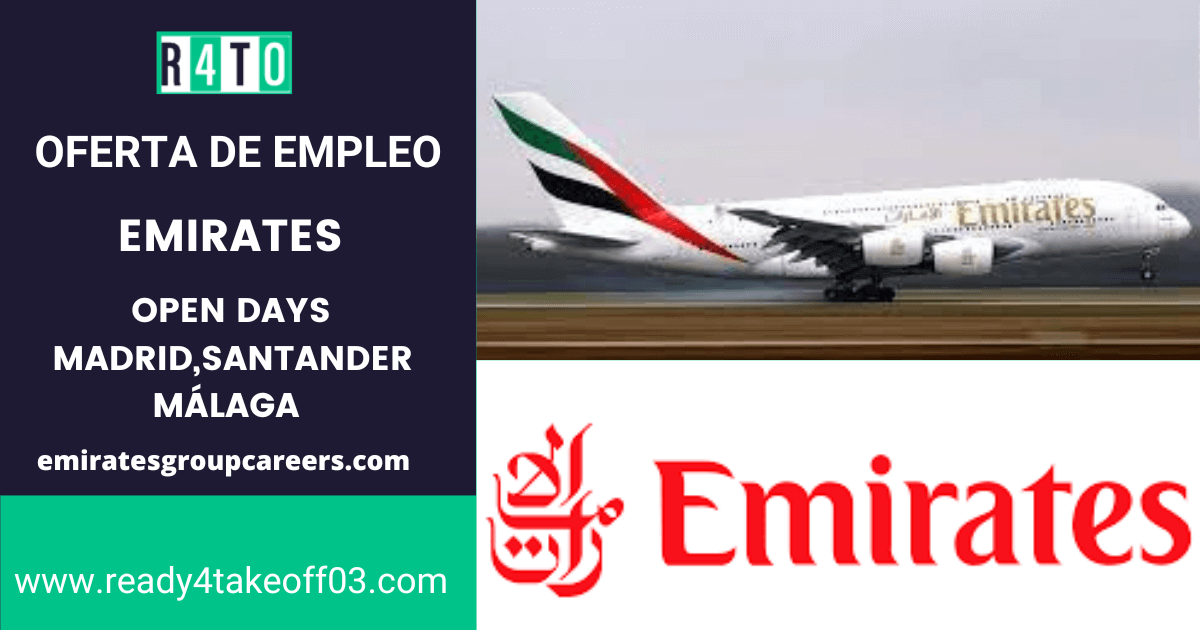 EMIRATES CABIN CREW OPEN DAYS SPAIN 2023 Ready 4 Take Off